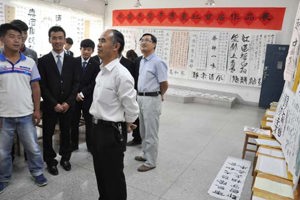 【系部动态】兽医系兰亭书画社举办首届书画作品展