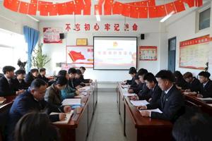 学校召开团员和青年主题教育示范性专题组织生活会